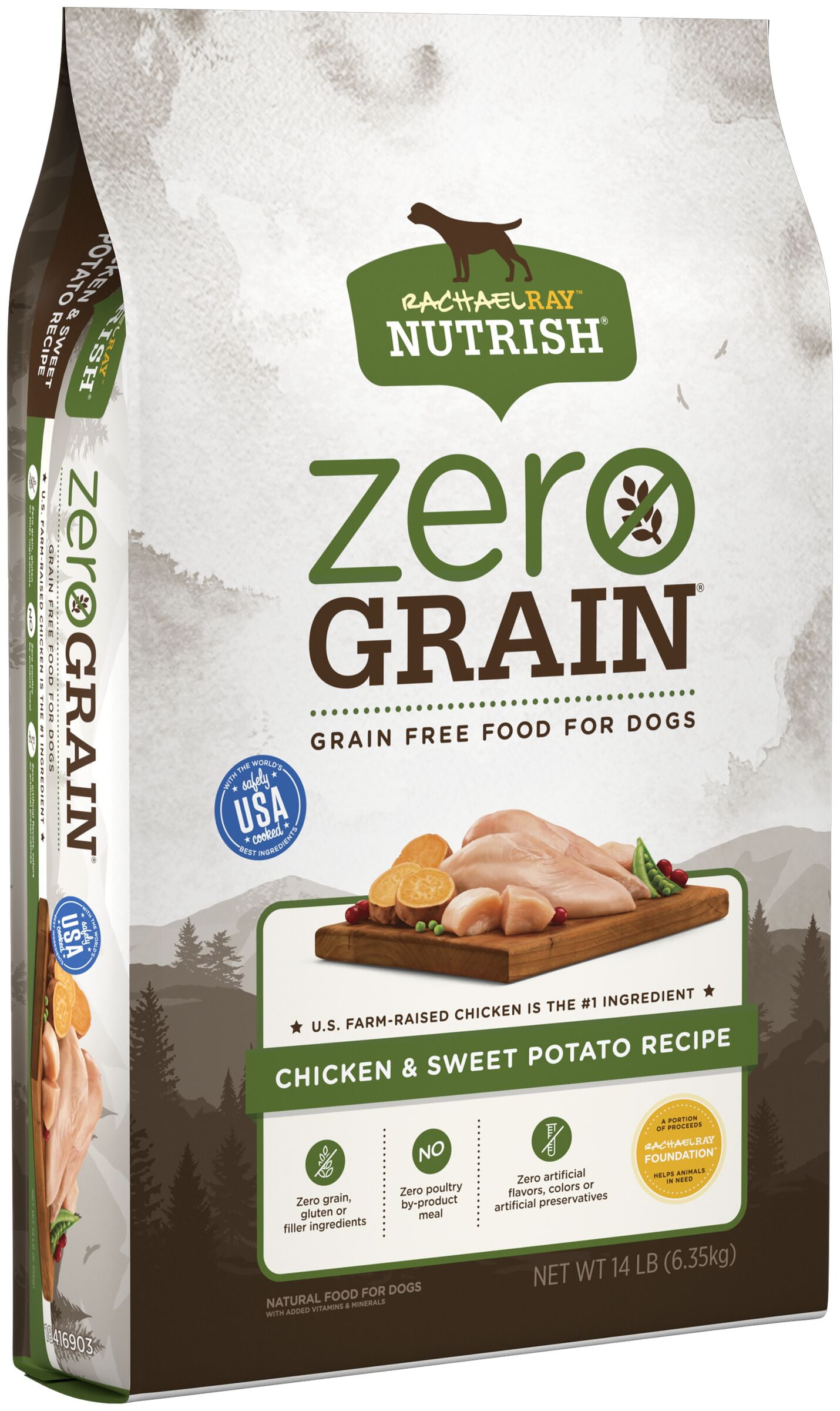 Rachael Ray Nutrish Zero Grain Natural Dry Dog Food Chicken Sweet Potato Grain Free Recipe 14lbs Rachael Ray Nutrish Zero Grain Natural Dry Dog Food Chicken Sweet Potato Grain Free Recipe 14lbs
