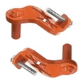 thumbnail image 3 of Baoblaze 2Pcs T Post Gate Hinge Pins Steel Heavy Duty Gate Hanger for Garden Backyard, 3 of 8