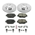 thumbnail image 3 of PowerStop Front Z23 Evolution Sport Carbon-Fiber Ceramic Brake Pad and Drilled & Slotted Rotor Kit Fits: LEXUS Select Models K6990, 3 of 10
