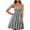 Grey, variant on Beshee Spring Summer Dresses for Women Beach Cover Ups Sexy Strapless Tops Boho Floral Print Sundress Smocked Beach Dress Womens Dresses White M
