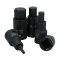 thumbnail image 3 of 1/2" Drive Metric Impacted Hex Allen Key Sockets Shallow 4mm – 19mm H4 – H19, 3 of 6