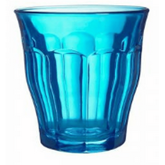 JUEGO DE 6 VASOS 25 cl AZUL H9 D8,7 cm PICARDIE DURALEX PICARDIE