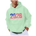 thumbnail image 1 of Hooded Sweatshirt Men, Casual Fashion Print Pullover Drawstring Long Sleeve, Men's Hooded Sweatshirt, 1 of 8