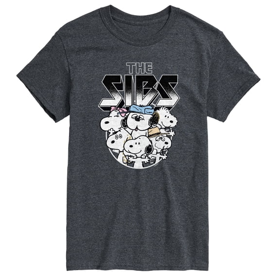 Peanuts - Sibs Metal Tee - Men's Short Sleeve Graphic T-Shirt
