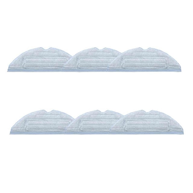 6 uds paños de fregado paño de fregona reutilizable para Xiaomi Roborock T7 T7plus