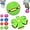 1pcs Green, variant on Magic Flying Ball, Magic Bouncing Ball,Parent Interaction, Roarrave/Festivalment Magic Flying Saucer Balls, Doggy Delight Disc Ballsl,with 6 Light (1Pcs Pink)
