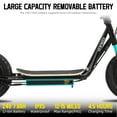 thumbnail image 4 of JOYSTAR Starmoto 12" Electric Scooter for Kids Ages 6-12, 250W 13.6Mph 8 Mile Range,Thumb Throttle for Easy Riding, All-Metal Body Supports 220 lbs – Black, 4 of 6