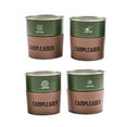 thumbnail image 2 of 4 Uds taza de acero inoxidable con vasos de agua de manga 10oz vasos reutilizables para beber en interiores y exteriores para té, hogar, restaurante, Verde oscuro, 2 of 8