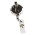 thumbnail image 2 of ID Avenue 32" Retractable Basic Silver Colored Retractable ID Badge Reel, 2 of 4