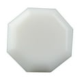 thumbnail image 3 of Kitchen Cabinet Knob Milk Glass 1" Dia W/ Brass Back Renovators Supply, 3 of 8