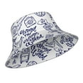 thumbnail image 2 of Disketp World Travel2 Print Reflective Bucket Hat Beach Hat Summer Travel Sun Hats Fisherman Cap, 2 of 8