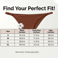 thumbnail image 2 of Women's Seamless Ring Buckle T-Back Panties, Soft Thin Invisible Summer Underwear,1 Pack,Dark Brown, 2 of 6