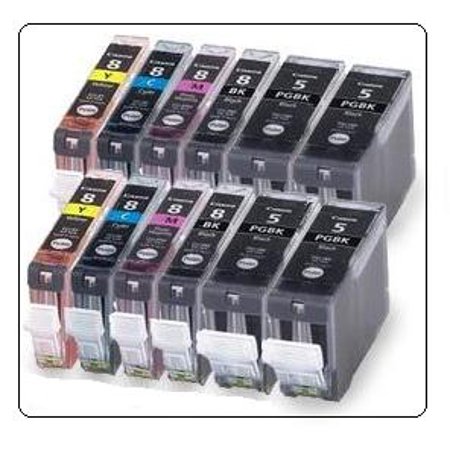- Compatible cartridges Multipack for Canon CLI-8 / PGI-5 - 12 pack