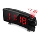 thumbnail image 1 of Reloj digital con radio FM, habitación de hotel en casa, pantalla LED de 8 pulgadas, reloj de mesa de protección, número rojo Speravity  EL3015-04B, 1 of 2