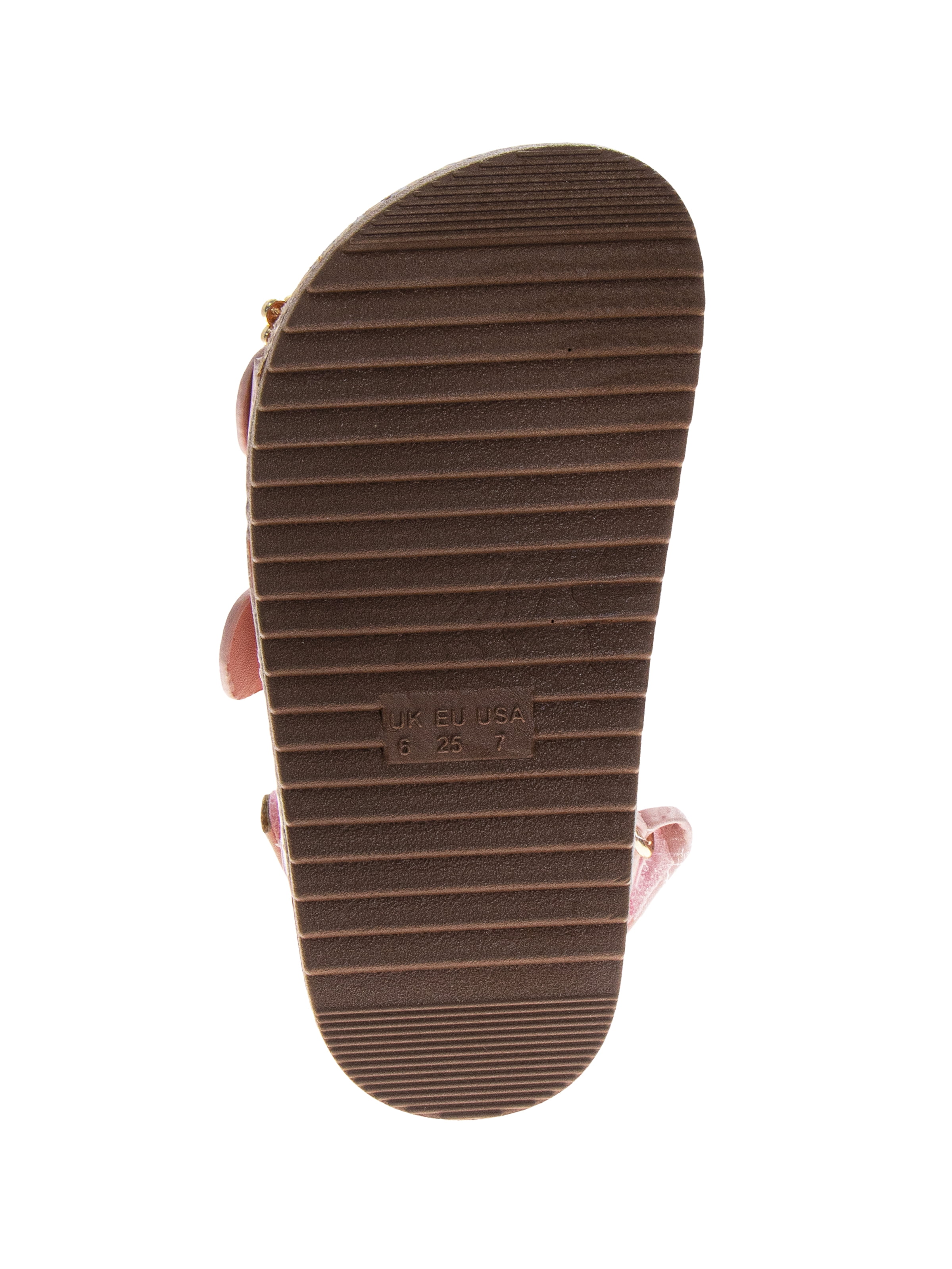 Laura Ashley Toddler Girls Double Buckle Embellish Sandals
