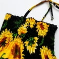 thumbnail image 6 of BJUTIR Toddler Girls Casual Dresses Kids Floral Bohemian Sunflowers Sleeveless Beach Straps Dress Princess Clothes, 6 of 9