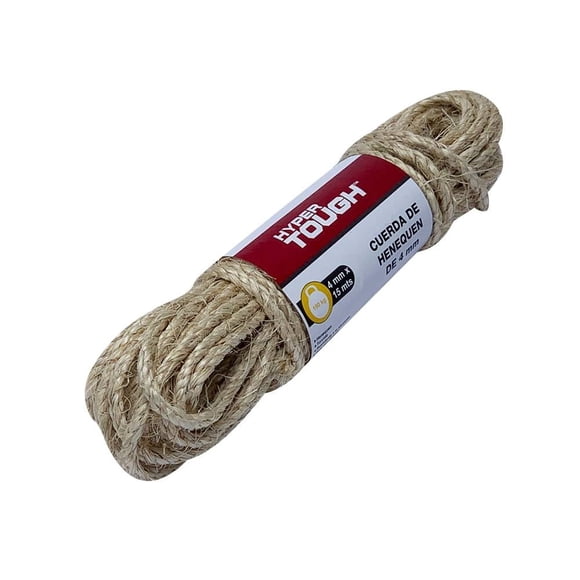 Cuerda de Henequén Hyper Tough Resistencia a la Tensión de 190 kg