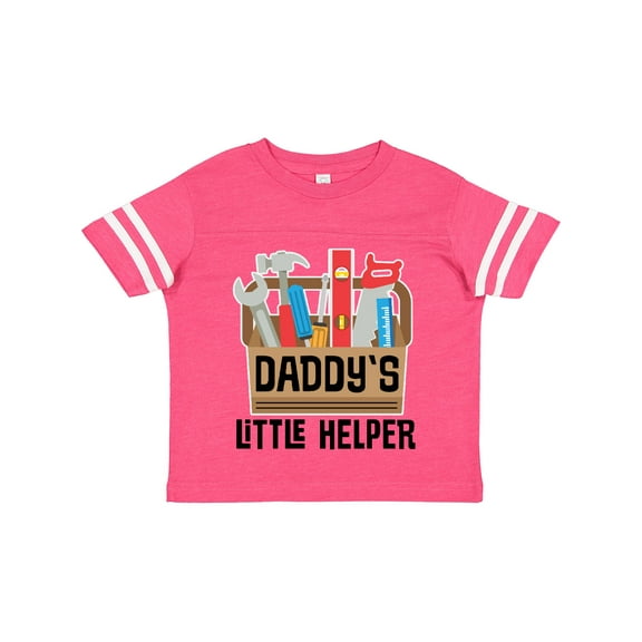 Inktastic Daddys Little Helper Tool Box Boys or Girls Toddler T-Shirt