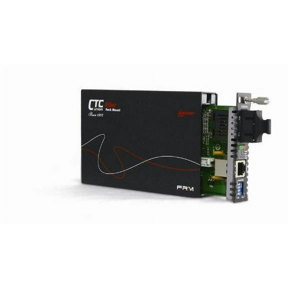 Ctcunion Ctcunion Pots (Rj11) Phone Line Over Fiber Converter, Multimode Sc, 2Km, Fxo/Fxs Mode, Frm220-Fxo-Fxs-Sc002 Networking_Device