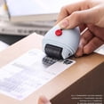 thumbnail image 4 of Sello de rodillo de protección contra de , protector de datos reutilizable, lindo abridor de caja para privacidad personal, dirección de Blanco Sunnimix Sello de rodillo de identidad, 4 of 8
