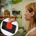thumbnail image 6 of Universal Hand-Free Silicone Sucker Washable Heart-shape Suction Cup Bracket Phone Accessories Sucker Support Mobile Phone Fixed Pad WHITE, 6 of 7