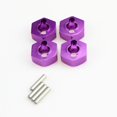 thumbnail image 3 of Adaptador de accionamiento de cubos hexagonales de rueda de 12mm con pines para WLtoys 104001 RC Cars Truck Upgrade piezas de repuesto Púrpura perfke Adaptador de cubo hexagonal RC, 3 of 8