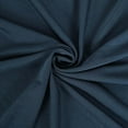 thumbnail image 2 of Balsa Circle 8 Feet Navy Blue Fitted Spandex Tablecloth Open Back Rectangle Table Cover Event, 2 of 8