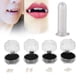 thumbnail image 4 of Dentaduras Postizas Para Cosplay, Dientes Postizos, Peso Ligero, 4 Pares Con Adhesivo De Bolitas Para Dientes Para Fiestas, 4 of 7
