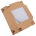 thumbnail image 4 of 10 cajas para galletas con ventana: cajas grandes para panadería, para donas, dulces del Día de la Madre, pasteles, tartas, muffins y fresas cubiertas de chocolate., 4 of 8