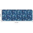 thumbnail image 7 of Blue Christmas Snowflake Pattern Kitchen Rug Mat,Kitchen Runner Rugs Non Skid Washable,Decorative Kitchen Floor Mats for Kitchen,Sink,Laundry,17"x47.2", 7 of 7