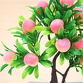 thumbnail image 5 of Artificial Plant Potted with Foam Fruit for Home Living Room Tabletop Decoration, 5 of 5