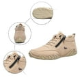 thumbnail image 6 of Mens Shoes,Vogany Ergonomic Orthopaedic Barefoot Sneakers Breathable On Walking Shoes,Shoes for Men,Beige,7, 6 of 9