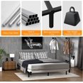 King Size Bed Frame 7 Inch Heavy Duty Metal Basics Bed Frame for Box