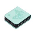 thumbnail image 6 of Feishell Samsung Z flip 4 Case Butterfly Embossed Pattern Premium Leather Shockproof Lightweight Dustproof Protective Folding Phone Case Cover for Samsung Galaxy Z flip 4, Gray, 6 of 7