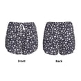 thumbnail image 5 of Lsque Daisies Flowers Printed Women's Running Shorts with Liner Pockets,Elastic Quick Dry Workout Athletic Gym Yoga Shorts,Womens High Waist Shorts-Small, 5 of 9