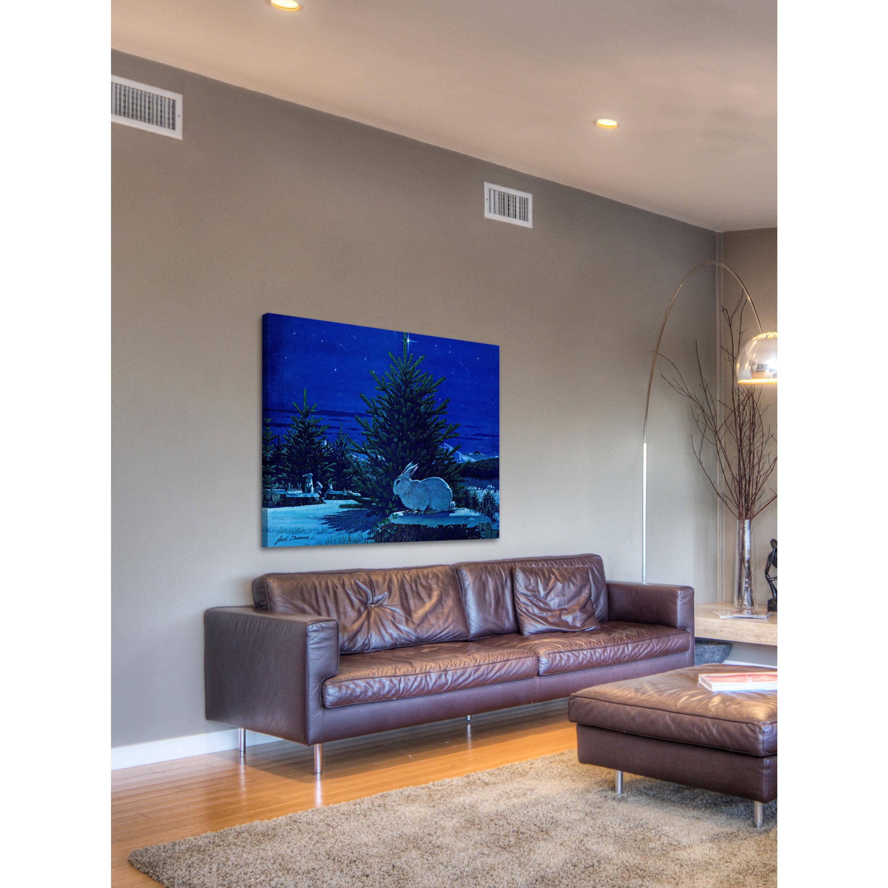 Marmont Hill - "First Tree" Painting Print on Wrapped Canvas