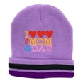 thumbnail image 5 of Empire Cove 3 Piece Kids Winter Knit Beanie Set Gloves Hats Scarves Girls Boys Mom Dad, 5 of 5
