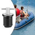 thumbnail image 4 of Boat Plug 3/4"""""""" or 1-1/4"""""""" Snap Drain Plug 19mm 32mm Hole Canoe - Stainless Steel 19mm, 4 of 7