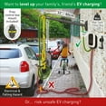 thumbnail image 3 of Barkan, Retractable EV Charger Cable Wall Arm, 32" length, 5 Year Warranty, Weatherproof, Retractor Arm, for Level 1 and Level 2 EV chargers, 3 of 7