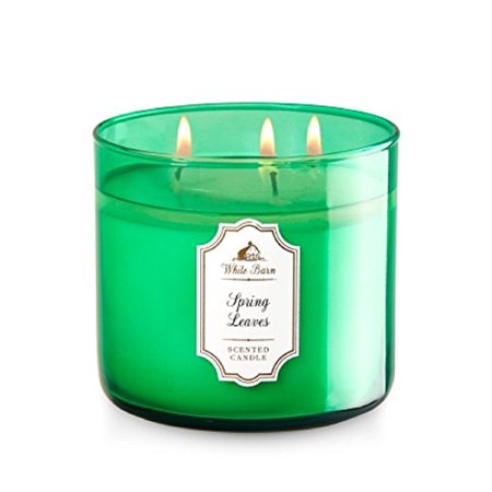 White Barn 3 Wick Candle Spring Leaves Walmart Com