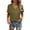 A-Army Green462, variant on Wxolcjlv Women's Solid V Neck Roll T Shirt Short Sleeve Loose Fit Minimal Daily Pullover Tee