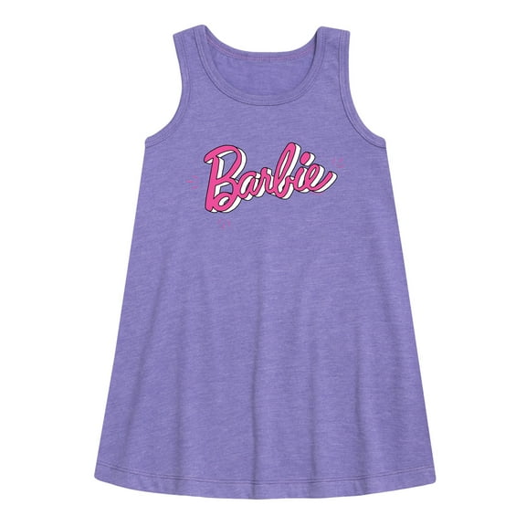 Barbie - Sketch Original - Toddler and Youth Girls A-line Dress