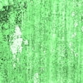thumbnail image 1 of Ahgly Company Indoor Square Oriental Emerald Green Industrial Area Rugs, 6' Square, 1 of 4