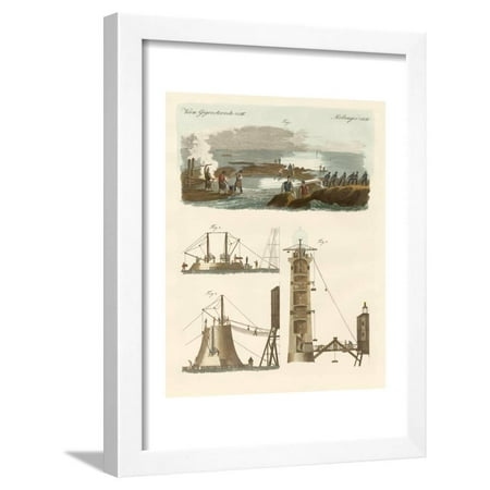 Bell Rock Lighthouse - Bell Rock Lighthouse Framed Print Wall Art