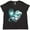 Black Leopard, variant on Inktastic Cervical Cancer Awareness Teal and White Ribbon Around Heart Women's Plus Size T-Shirt