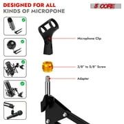 Adjustable Microphone Boom Arm Kit – Professional Studio Mic Stand with Pop Filter, Shock Mount & Adapters