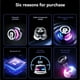 thumbnail image 3 of Magnetic Computer Speakers PC Phone Sound Box Wireless Bluetooth Voice Box with RGB Light for Desktop Computer, 3 of 5