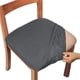 thumbnail image 2 of Juego de cojines para asiento de hogar, color sólido, funda de cojín para silla de cuatro estaciones, funda elástica para silla, funda para silla de comedor, funda integrada, 2 of 6