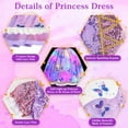 thumbnail image 3 of Princess Dresses for Girls - Light Up Princess Costume for Little Girl, Halloween Costumes & Gift for Toddler Age 3-10, 3 of 8