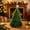 Army Green, variant on Christmas Tree Candles Christmas Tree Shaped Taper Candles Decorative Xmas Wax Scented Candlesticks for Xmas Eve Winter Holiday Home Table Decoration Party Festival Gift(1PC,4.3In-Green)